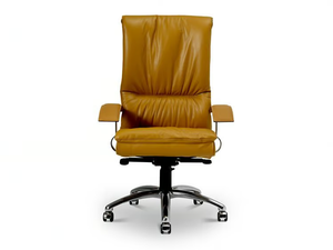 LUX - Swivel high-back leather executive chair - Office Chair by i 4 Mariani