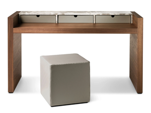 MATERICA - Wooden secretary desk / dressing table - Desk by i 4 Mariani