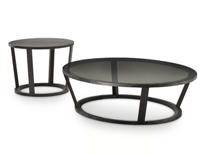 NIKY - Round crystal coffee table - Coffee table by i 4 Mariani