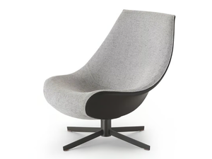 OYSTER - Swivel fabric armchair - Armchair by i 4 Mariani