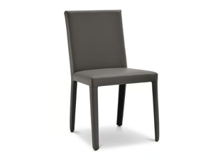 PAPIER - Leather chair - Chair by i 4 Mariani