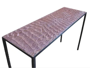ARENA CONSOLA - Rectangular iron console table - Console by ICI ET LÀ