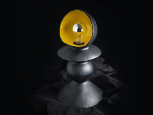 BLACK ARGINAUTA - LED ceramic table lamp - Table lamp by ICI ET LÀ
