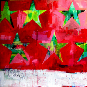 ESTRELLAS - Acrylic on canvas - Styling by ICI ET LÀ