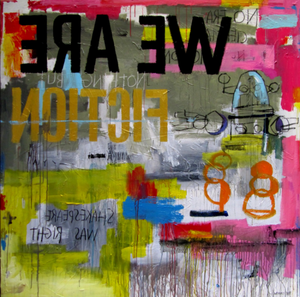 FICTION - Acrylic on canvas - Styling by ICI ET LÀ