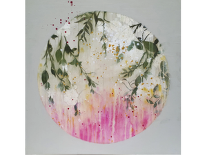 FLOWER CIRCLE #6 - Canvas Painting - Styling by ICI ET LÀ
