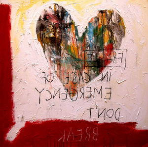 FRAGILE - Acrylic on canvas - Styling by ICI ET LÀ