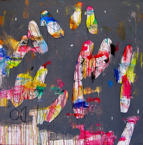 I DO - Acrylic on canvas - Styling by ICI ET LÀ