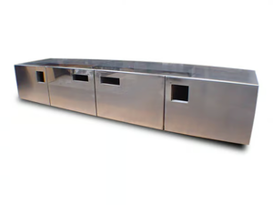 KEY HOLE - Stainless steel sideboard - Cabinet by ICI ET LÀ