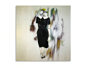 KIMI - Oil and mixed technique on canvas - Styling by ICI ET LÀ