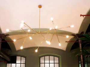 MOGI - Brass pendant lamp - Ceiling lamp by ICI ET LÀ