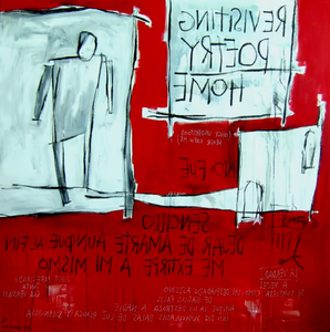 POETRY HOME - Acrylic on canvas - Styling by ICI ET LÀ