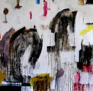 TACTIC OF GAME 01 - Acrylic on canvas - Styling by ICI ET LÀ