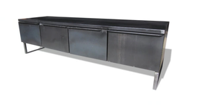 THE BLACK BOX - Industrial style steel sideboard - Cabinet by ICI ET LÀ