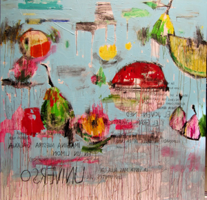UNIVERSO - Acrylic on canvas - Styling by ICI ET LÀ