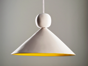 WHITE ILARGI - LED ceramic pendant lamp - Ceiling lamp by ICI ET LÀ