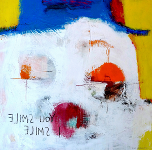 YOU SMILE - Acrylic on canvas - Styling by ICI ET LÀ