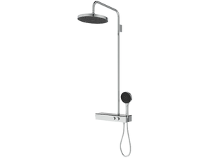 CERATHERM SOLOS - A7880AA - Wall-mounted thermostatic shower panel with hand shower - Shower panel by Ideal Standard