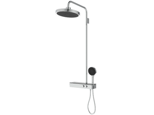 CERATHERM SOLOS - A7881AA - Wall-mounted thermostatic shower panel with hand shower - Shower panel by Ideal Standard