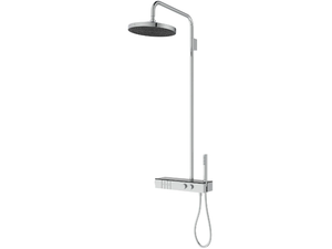 CERATHERM SOLOS - A7884AA - Wall-mounted thermostatic shower panel with hand shower - Shower panel by Ideal Standard