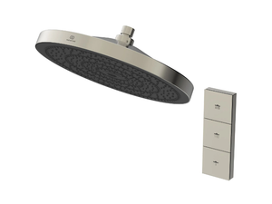 IDEALRAIN SOLOS - A7889 - Round adjustable ABS overhead shower with remote control - Shower by Ideal Standard