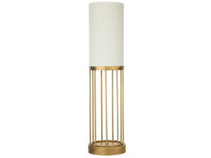 CAGE 03 - LED brass table lamp - Table lamp by Il Bronzetto