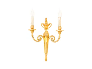 LUXURY FOUNDRY CLASSIC 519 - Brass wall lamp - Wall lamp by Il Bronzetto