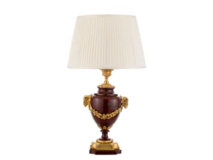 LUXURY FOUNDRY MYTHO 633 - Marble and fabric table lamp - Table lamp by Il Bronzetto