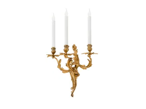 LUXURY FOUNDRY PALMIRA 706 - Brass wall lamp - Wall lamp by Il Bronzetto