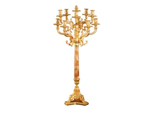 LUXURY FOUNDRY REGGIA 800 - Marble candlestick - Styling by Il Bronzetto