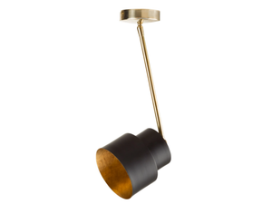 SATELLITE 04 - Adjustable ceiling brass spotlight - Ceiling lamp by Il Bronzetto