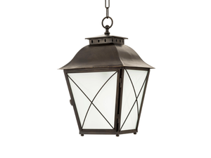 TIMELESS EDEN 320 - Glass and brass pendant lamp - Ceiling lamp by Il Bronzetto
