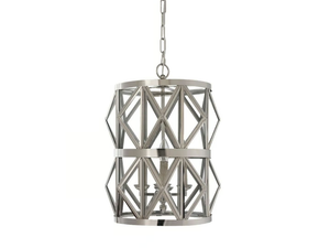 TIMELESS GEOMETRIA 157 - Glass and brass pendant lamp - Ceiling lamp by Il Bronzetto