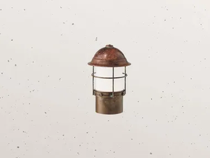 GARDEN 245.41 - Metal bollard light - Wall lamp by Il Fanale