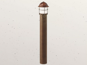 GARDEN 245.44 - LED metal bollard light - Lighting by Il Fanale