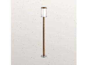 LOGGIA 264.11 - LED brass bollard light - Floor lamp by Il Fanale