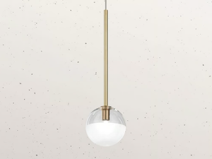 MOLECOLA 275.05 - Brass pendant lamp - Ceiling lamp by Il Fanale