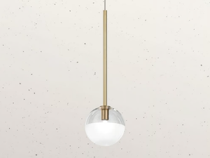 MOLECOLA 275.06 - LED brass pendant lamp - Ceiling lamp by Il Fanale