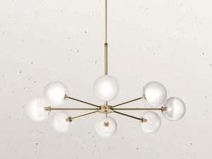 MOLECOLA 275.08 - Brass pendant lamp - Ceiling lamp by Il Fanale