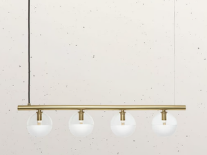 MOLECOLA 275.12 - Brass pendant lamp - Ceiling lamp by Il Fanale