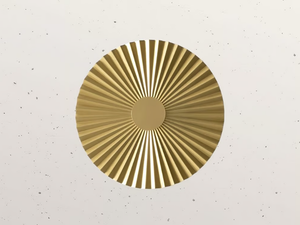 PLIE' 284.04 - LED brass wall light - Wall lamp by Il Fanale