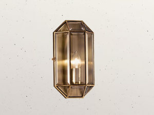 RILEGATO 402.00.80 - LED direct light brass wall light - Wall lamp by Il Fanale