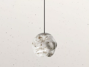 STONE 290.02 - Glass pendant lamp - Ceiling lamp by Il Fanale