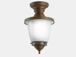 VENEZIA 248.02.ORB - Metal outdoor ceiling lamp - Ceiling lamp by Il Fanale