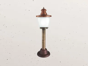 VENEZIA 248.12 - LED metal bollard light - Floor lamp by Il Fanale