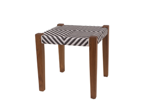 CINÉMA D'ÉTÉ - Square garden side table - Side table by Il Giardino di Legno