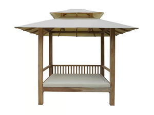 CLASSICA - Cabana with fabrics cover - Accessories by Il Giardino di Legno