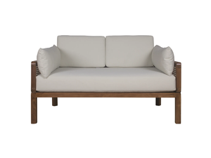 DUAL - 2 seater fabric garden sofa - Sofa by Il Giardino di Legno