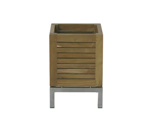 GEO - Stainless steel planter - Accessories by Il Giardino di Legno