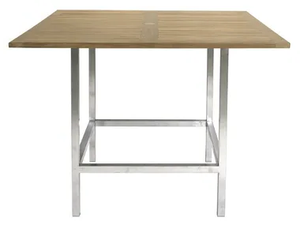 HALTO - Square garden table - Table by Il Giardino di Legno